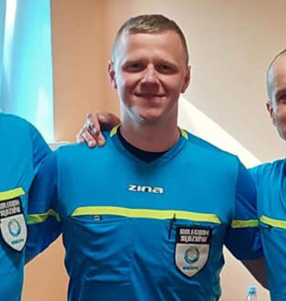 Damian Kossakowski sędzią spotkania Concordia Elbląg - Stomil Olsztyn