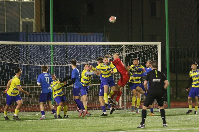 Stomil II przegrał z Olimpią Olsztynek. Fot. Emil Marecki