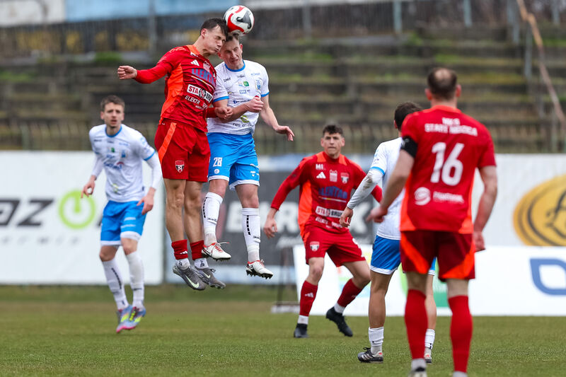 Stomil Olsztyn przegrał 2:3 ze Startem Nidzica. Fot. Łukasz Kozłowski
