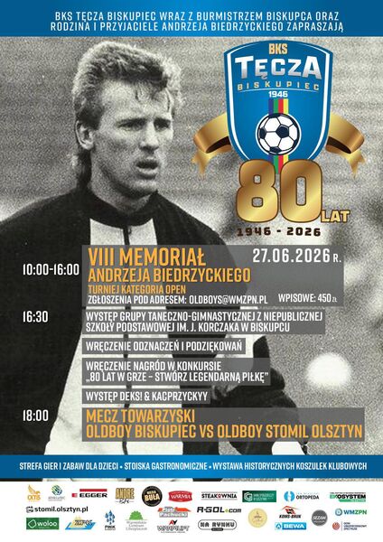 27 czerwca odbędzie się VIII Memoriał Andrzeja Biedrzyckiego