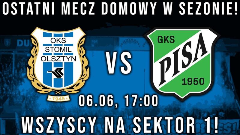 Ruszyła sprzedaż biletów na mecz Stomil - Pisa. Tylko 999 biletów!