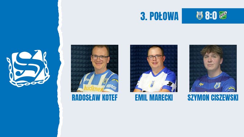 "3. Połowa" po meczu Stomil Olsztyn - Pisa Barczewo 8:0. WIDEO!