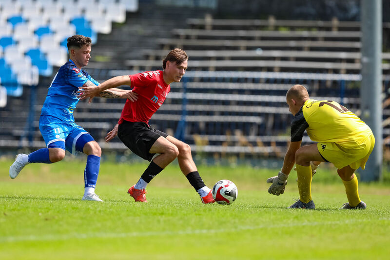 Stomil Olsztyn przegrał 1:3 z Chemikiem Bydgoszcz. Fot. Łukasz Kozłowski 