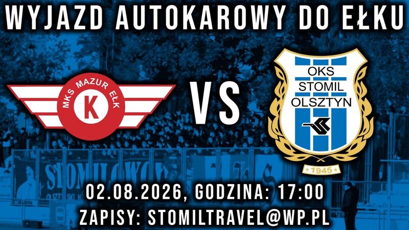 Wyjazd autokarowy do Ełku! Fot. kibice.stomil.olsztyn.pl