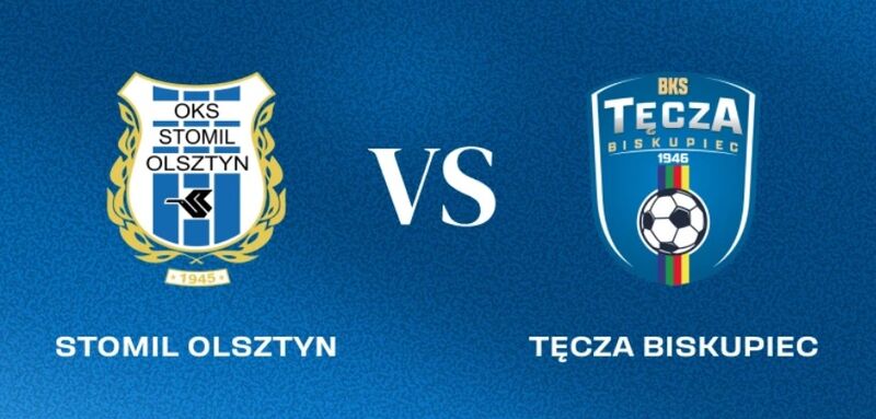 Trwa sprzedaż biletów na mecz Stomil Olsztyn - Tęcza Biskupiec