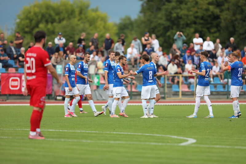 Stomil Olsztyn wygrał 4:0 w Pasłęku z miejscową Polonią. Fot. Łuka