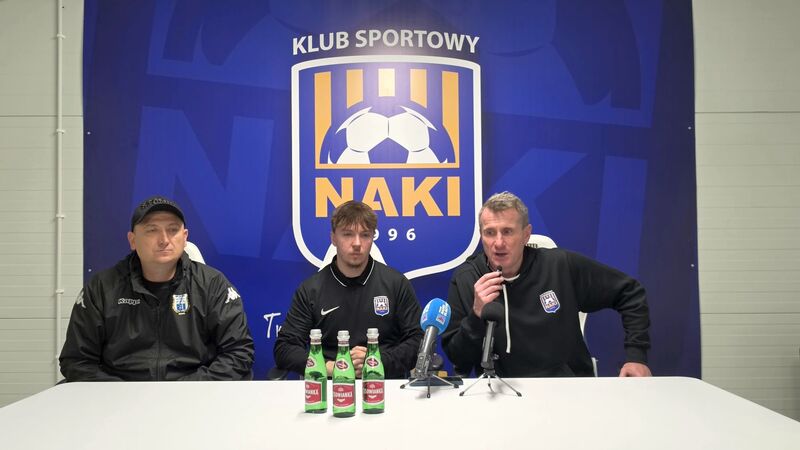 Konferencja prasowa po meczu Naki Olsztyn - Stomil Olsztyn 3:4