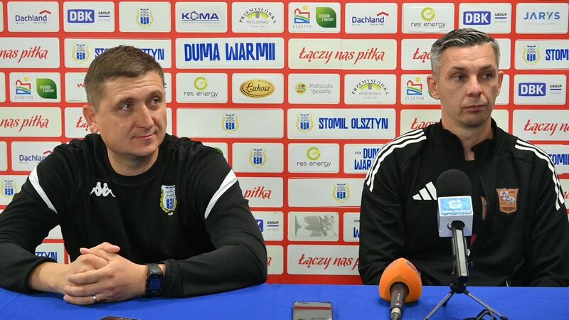 Konferencja prasowa po meczu Stomil Olsztyn - Concordia Elbląg 0:0