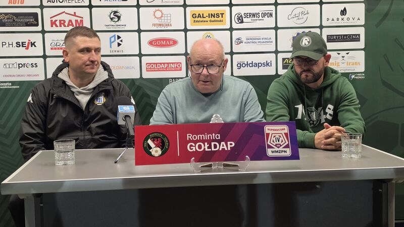 Konferencja prasowa po meczu Rominta Gołdap - Stomil Olsztyn 0:3