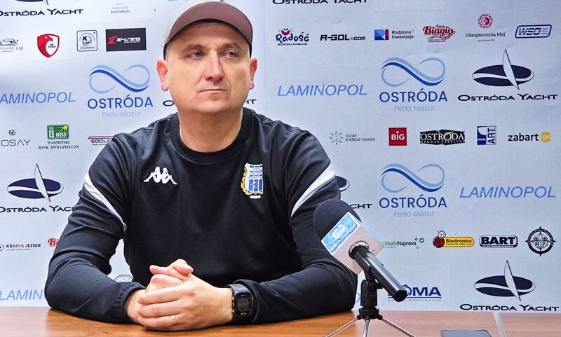 Konferencja prasowa po meczu Sokół Ostróda - Stomil Olsztyn 0:1