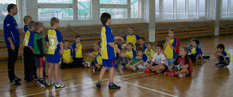 Treningi juniorów OKS Stomil Olsztyn