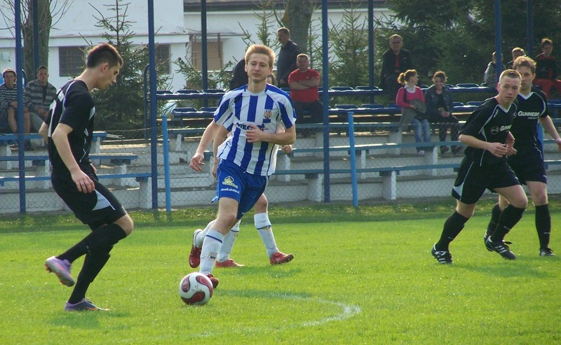 Maciej Szostek strzelił bramkę na 1:1, fot. Emil Marecki.