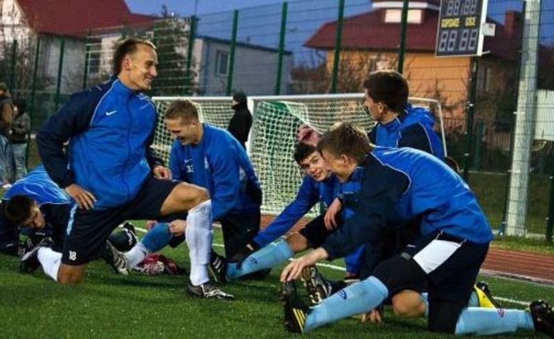Piłkarze Stomilu Olsztyn trenować będą do 2 grudnia, fot. Artur Szczepański