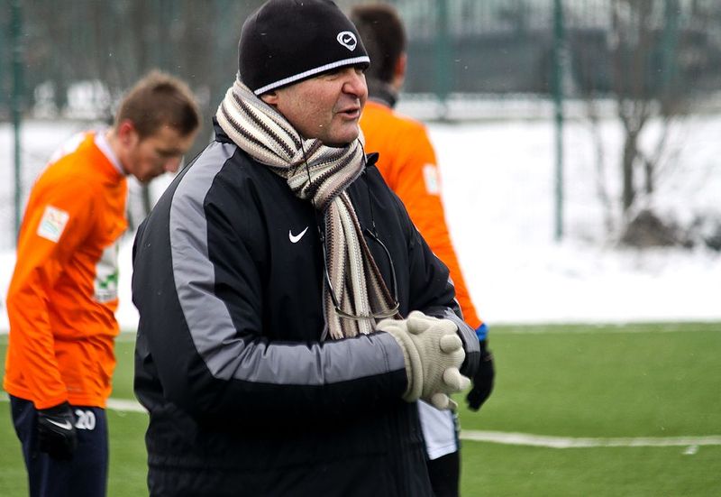Zbigniew Kaczmarek - trener Stomilu Olsztyn, fot. Artur Szczepański