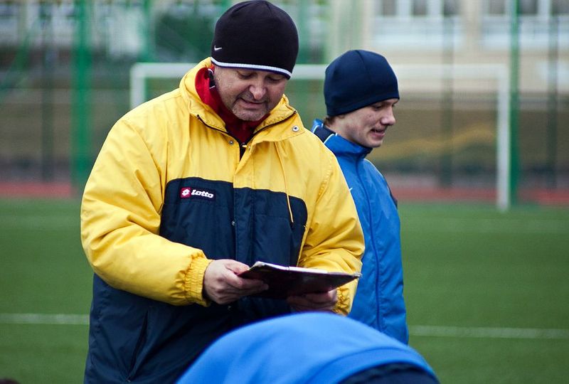 Zbigniew Kaczmarek - trener Stomilu Olsztyn, fot. Artur Szczepański
