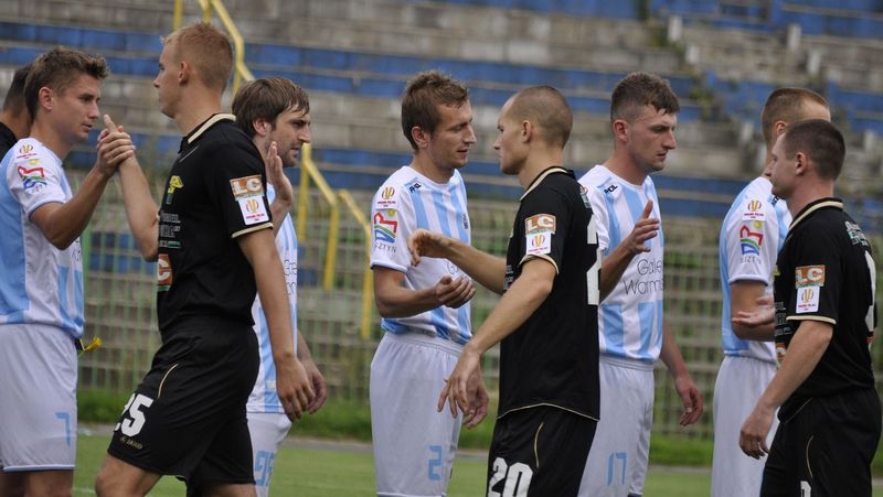 Piłkarze Stomilu przegrali 2:3 z Bogdanką Łęczna, fot. Emil Marecki
