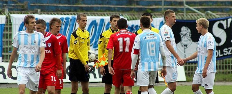W sobotę na stadionie Stomilu nasi piłkarze zagrają bardzo ważne spotkanie z Sandecją Nowy Sącz, fot. Artur Szczepański