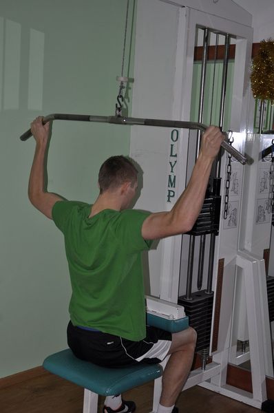 Paweł Piceluk trenuje w siłowni, fot. Emil Marecki