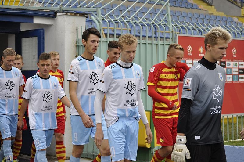 Juniorzy Stomilu Olsztyn przegrali 0:4, fot. Emil Marecki