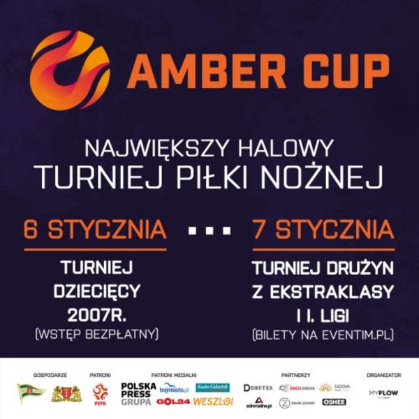 Plakat promujący turniej, fot. amber-cup.pl