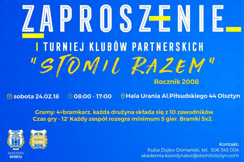 Plakat promujący imprezę, fot. akademia.stomilolsztyn.com
