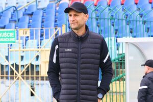 Piotr Gurzęda po sparingu Stomil - BE1 Jonava 1:1. ZOBACZ WIDEO!