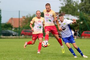 Stomil w Olszynach nieskuteczny, ale i tak wygrał 13:0