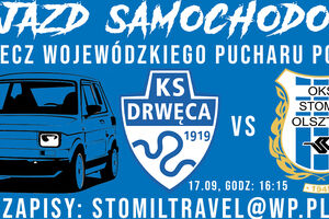 Wyjazd samochodowy na mecz WPP: Drwęca - Stomil