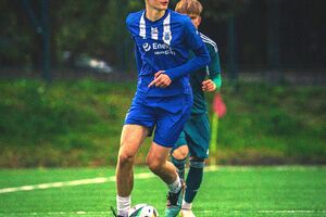 Borys Smolicz na testach w Rakowie Częstochowa