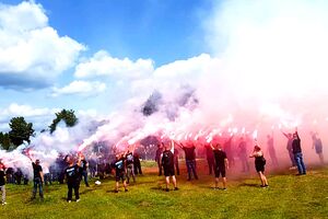 Pożegnaliśmy Przemka, kibica Stomilu z FC Olsztynek