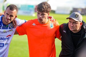 Wojciech Klewiado na testach w Pogoni Grodzisk Mazowiecki