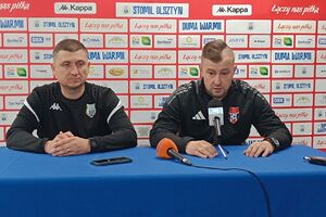 Konferencja prasowa po meczu Stomil Olsztyn - Start Nidzica 3:1