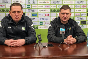Konferencja prasowa po meczu GKS Wikielec - Stomil Olsztyn 1:1